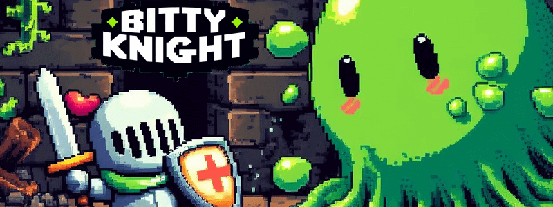 Featured image for Bitty Knight - A mini-roguelike game made with Go