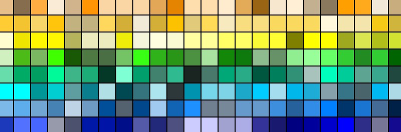 Featured image for More Colors for Raylib-Go